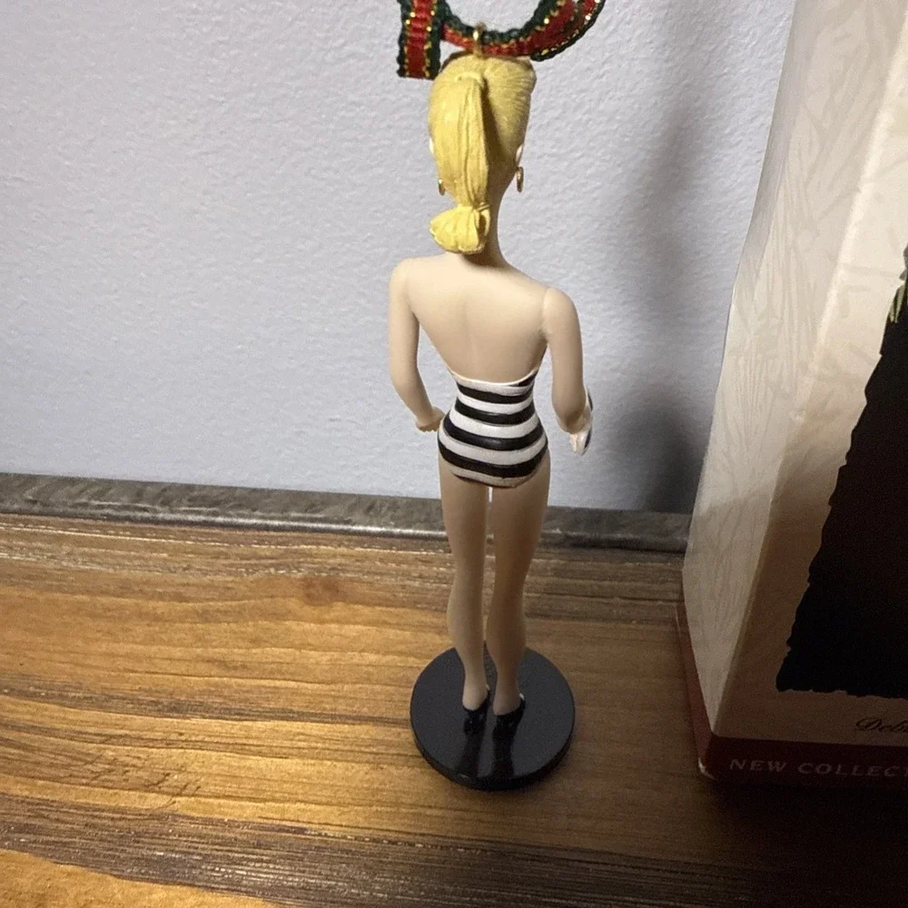 Vtg Hallmark Keepsake Barbie 1959 Debut Ornament Collectors Series 1994 Blonde